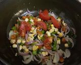 A picture of step 3 of Sprouted Pearl Millet Upma.