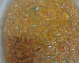 Foto del paso 3 de la receta: Patata rellena de Burritos, salsa BBQ, albahaca
