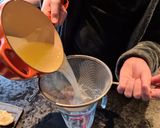 A picture of step 8 of Sour Mix 😋.
