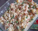 Foto del paso 5 de la receta: Ensalada de pollo Navideña 🎄