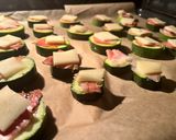 Sült cukkini falatkák recept fázis 1 fotója