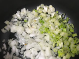 Pechuga de pollo a la crema con verdeo
