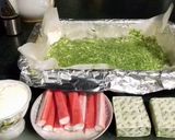 Фото кроку 1 до Вкусный, сочный, нежный зеленый рулет.