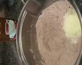 A picture of step 2 of Chocolate puff puff.