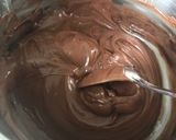 A picture of step 4 of No-bake Chocolate Cheesecake#myfavouriterecipe.