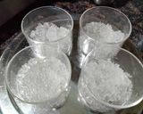 A picture of step 3 of Buckwheat firni with flavoured Gond katira or Badam pisin.