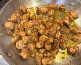 A picture of step 1 of Chicken Rasta Pasta.
