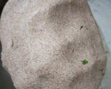 A picture of step 1 of Ragi mudde.