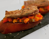 Foto del paso 9 de la receta: Brioche de melva de Andalucía con verduritas en escabeche