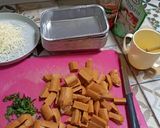 Foto langkah ke 4 dari resep Sausage Savory Bread, No Knead.