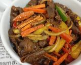 Gambar langkah 5 resipi Daging Belengas.