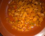 A picture of step 1 of Masala rice.