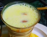 A picture of step 3 of Turmeric immunity booster milk.