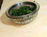 A picture of step 3 of Methi thepla.