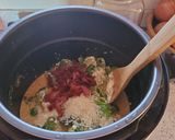 A picture of step 10 of Creamy Insta Pot Brussel Sprouts.