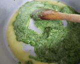 Foto del paso 6 de la receta: Trucha al horno con salsa de champiñones y arroz verde