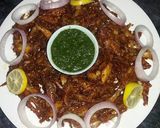 A picture of step 3 of Fry baby fish  😂😄😃😀😜.