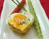 Hình bước làm 5 của món Cơm rang hải sản