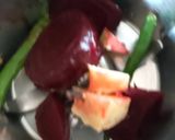 A picture of step 2 of Beetroot Dhoklas.