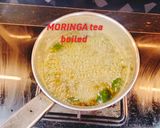 A picture of step 2 of Moringa powder Tea (Healthy Herbal Tea).