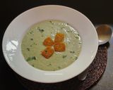 A picture of step 7 of Garlic Soup in Italian style.