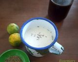 Foto langkah ke 5 dari resep Rosemary and Lime Almond Milk.
