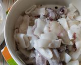 Foto langkah ke 1 dari resep Cumi goreng tepung.
