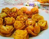 A picture of step 8 of Golap Pitha.