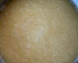 A picture of step 2 of Sevani or Turkish style Semolina Cake.