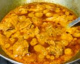 A picture of step 8 of Bengali: Till-Kasundi Murgi or Chicken Curry in the Sesame-Mu.
