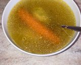 Csontleves gluténmentes rizsdaragaluskával recept fázis 4 fotója