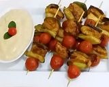 A picture of step 8 of Chicken Skewers.