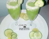 A picture of step 3 of Cucumber lemonade.