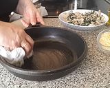 Foto del paso 11 de la receta: Galette con pollo, champiñones y espinacas