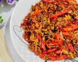 Foto langkah ke 6 dari resep Tumis Bawang Merah Teri Nasi.