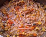Foto del paso 4 de la receta: Guiso de calabacines con fideos
