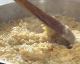 A picture of step 3 of Lemon Orzo & Salmon.