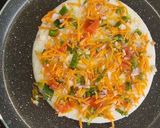 A picture of step 9 of Mix Vegetable Uttapam.