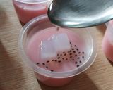 Foto langkah ke 4 dari resep Puding Cocopandan Sirsak Nata de coco.