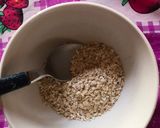 Foto del paso 1 de la receta: Pancakes de avena y coco con 3 ingredientes súper fácil y rápido