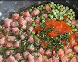 Foto del paso 7 de la receta: Arroz relleno de salchichas