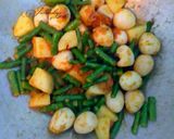 Foto langkah ke 1 dari resep Gulai kacang panjang telur puyuh.