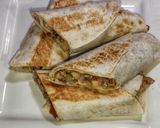 A picture of step 13 of Chipotle Chicken Wraps.