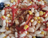 Foto del paso 7 de la receta: Ensalada de alubias blancas y pimientos asados