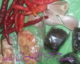 Foto langkah ke 1 dari resep PemPek Nasi (udang rebon) isi telur puyuh.