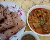 A picture of step 7 of Ghiya Chany Ki Dal.