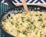 Pas rețetă Tagliatelle cu pui 1 fotografie