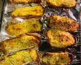 A picture of step 1 of Garlic cheesy bread 🥖.