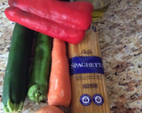 Foto del paso 1 de la receta: Espagueti con verdura