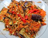Foto langkah ke 5 dari resep Terong teri balado.